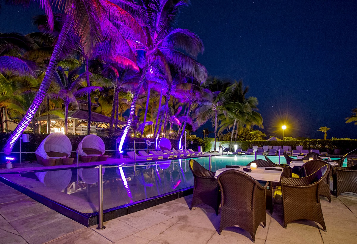 Sagamore Hotel Pool at Night