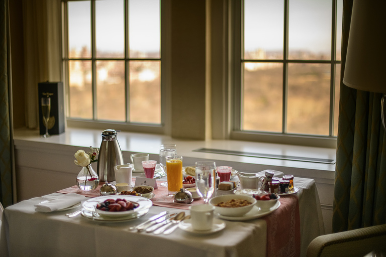 Room service window