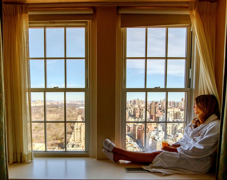 View out of the window