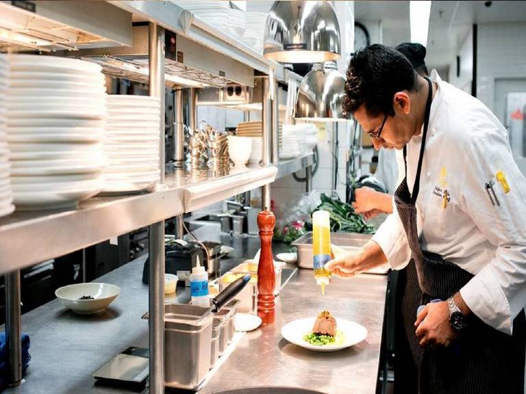 chef plating