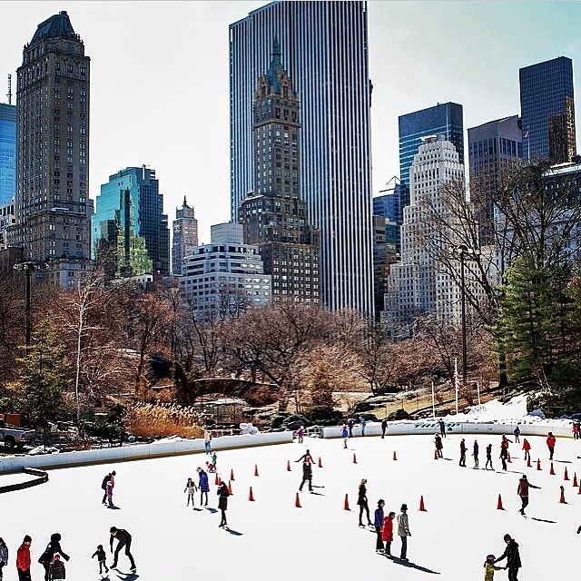 central park winter