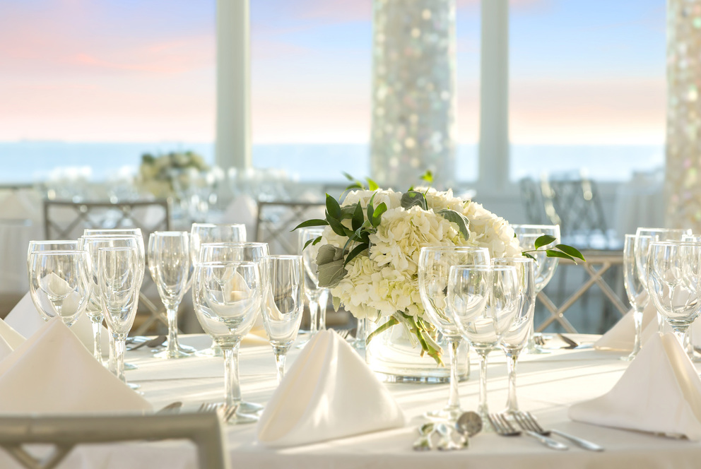 Wedding and Events hall table