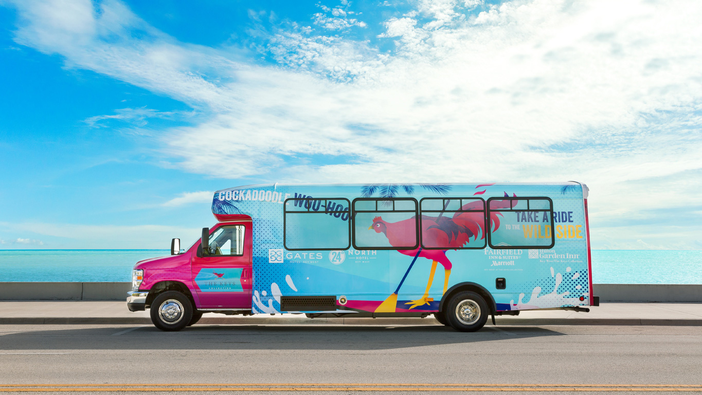 Key West Take A Ride Bus