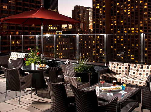 Exterior seating
