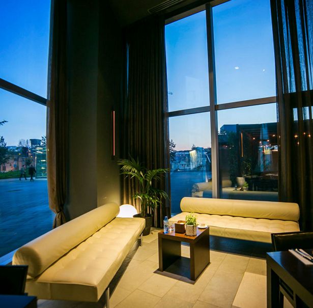 Inside the boutique Gates Barcelona hotel