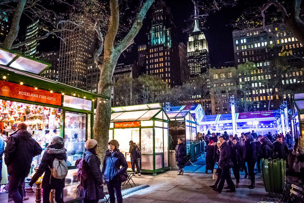 Top Holiday Markets in New York