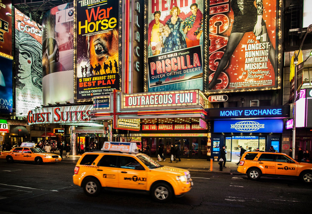 Theater District em Nova York 