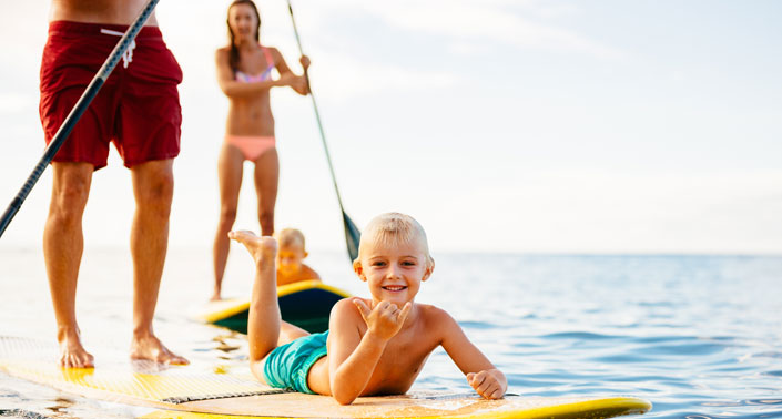surf and paddleboard lessons
