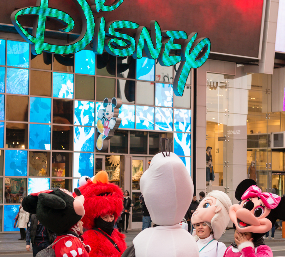 Disney Store  Times Square NYC