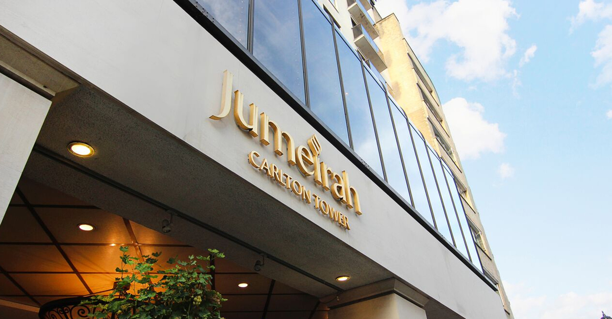 The Jumeirah Carlton Tower in Belgravia