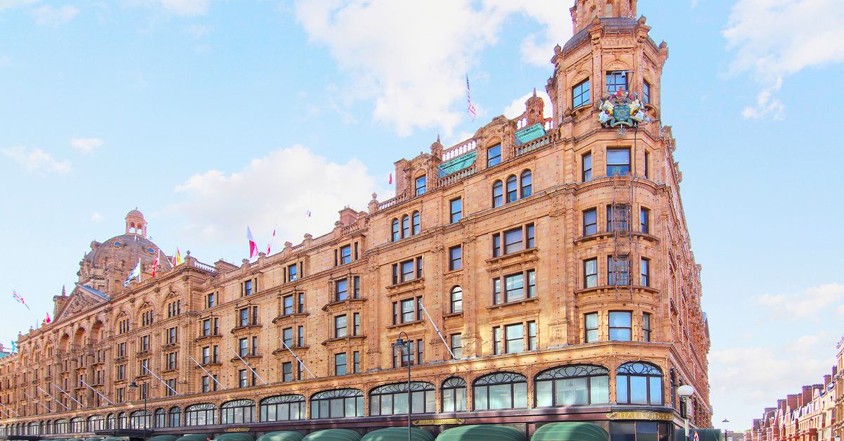Harrod's world famous store Knightsbridge