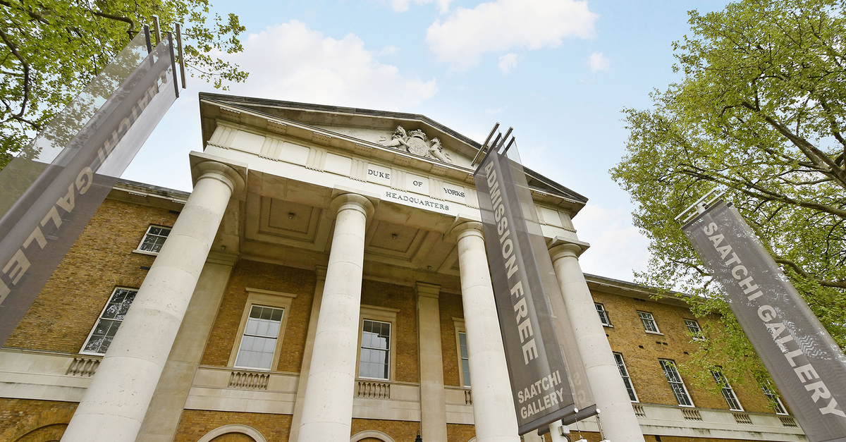 Saatchi Gallery, Chelsea - home of contemporary art