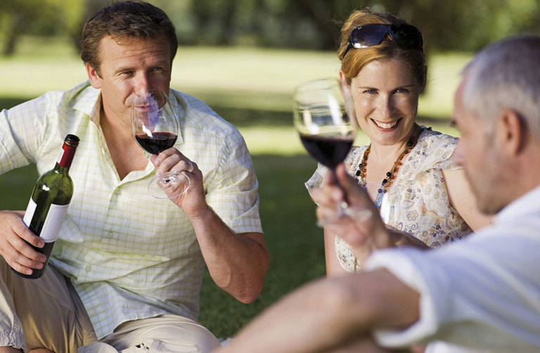 Drinking Wine
