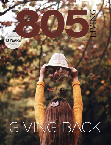 805 Living Magazine Cover