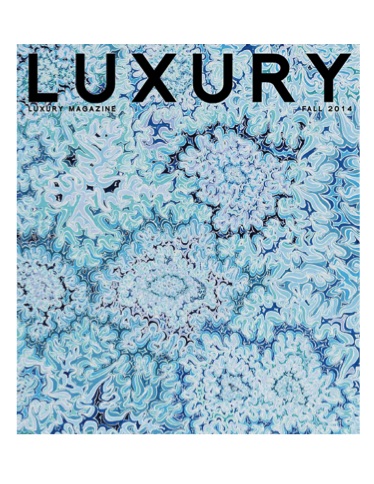 Luxury Magazine Cover