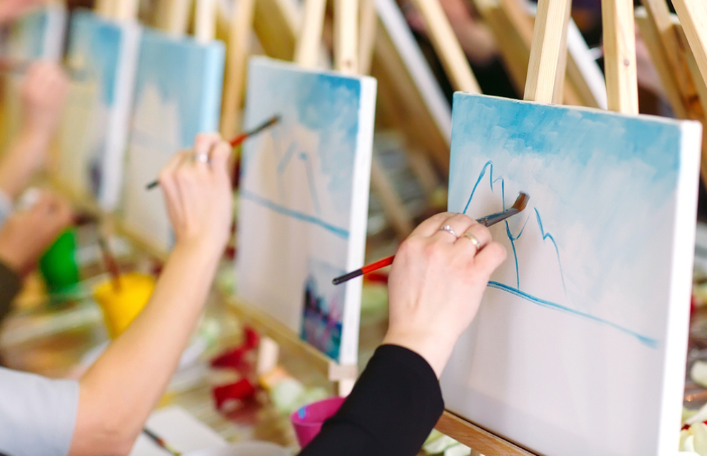 Paint, Drink, and be Merry at a Napa Valley ‘Paint and Sip’ Party