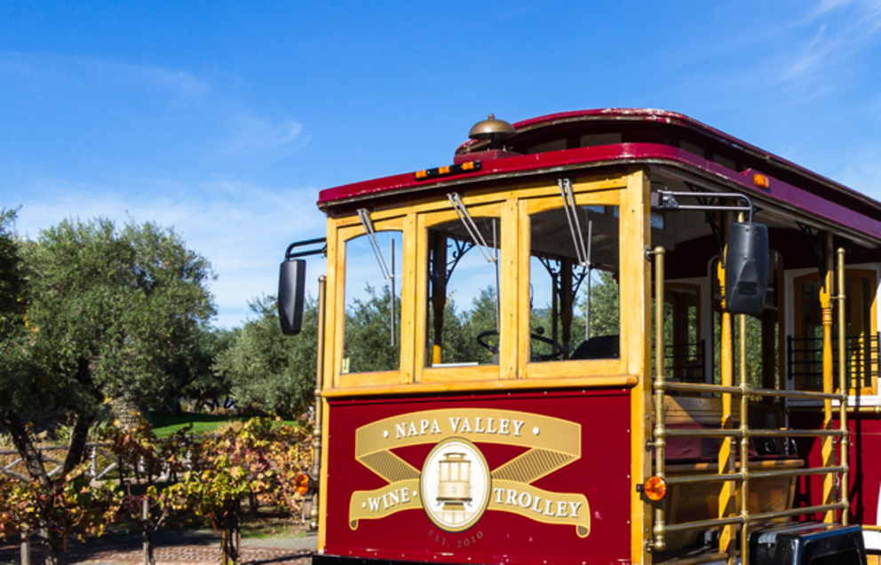Get on Board the Napa Valley Wine Trolley